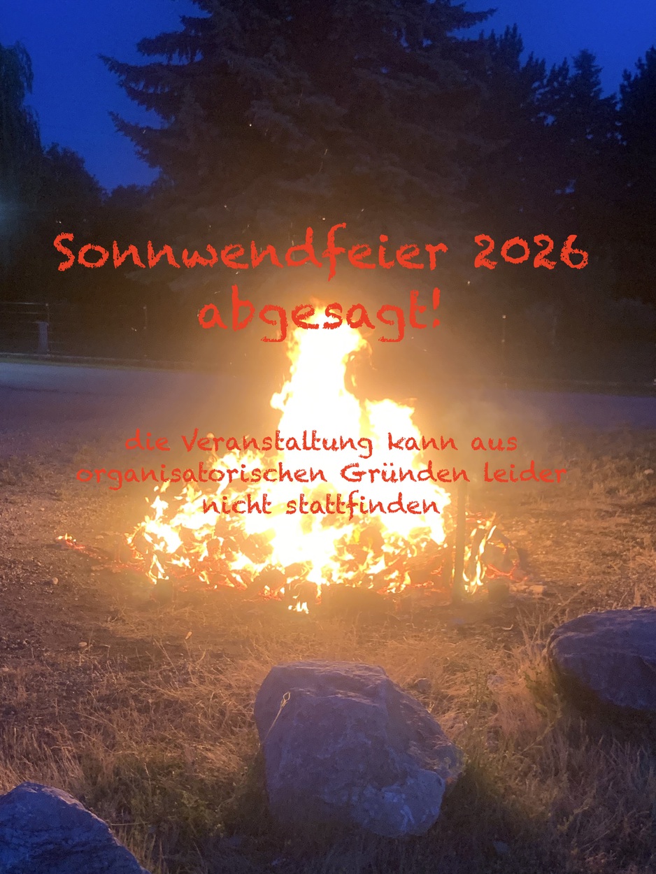 Absage der Sonnwendfeier 2026