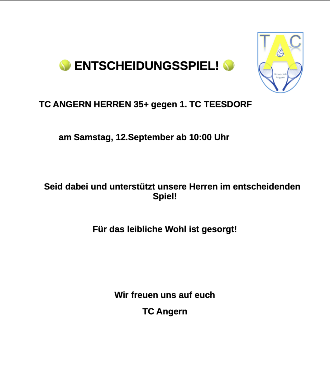 Landesliga in Angern